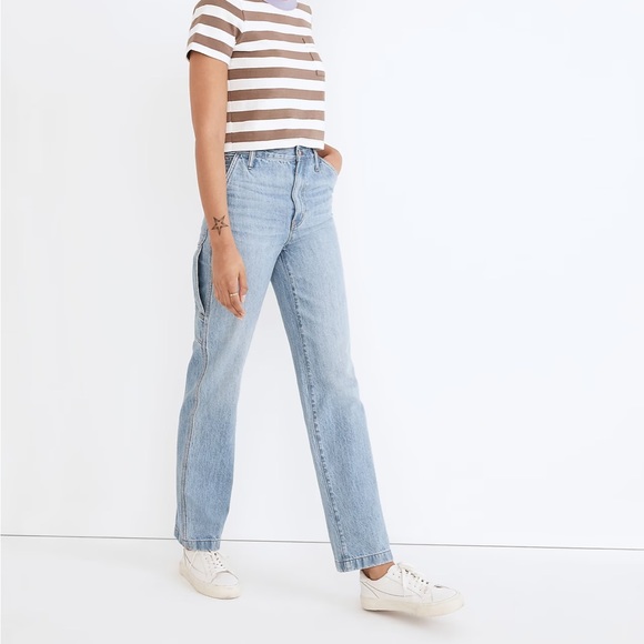 Madewell The Perfect Vintage Straight Jean: Carpenter Edition - Picture 2 of 7